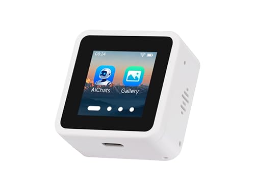 ESP32 S3   Placa de desarrollo LCD de 1.54 pulgadas con interacción de voz IA, pantalla IPS de 240 x 240, compatible con Wi Fi y BLE, chat AI, reproducción de fotos de audio y video, para proyectos de