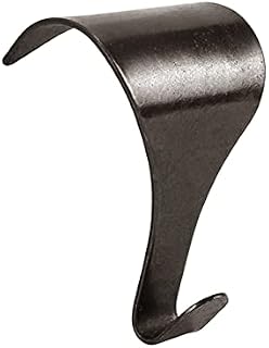 SISI UK® Picture Rail Hooks ,Bronze Finish, Moudling Hooks, Picture Rail Moulding Hanging Metal Wall Hooks (Pack of 8)