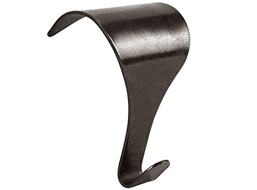 SISI UK® Picture Rail Hooks ,Bronze Finish, Moudling Hooks, Picture Rail Moulding Hanging Metal Wall Hooks (Pack of 8)