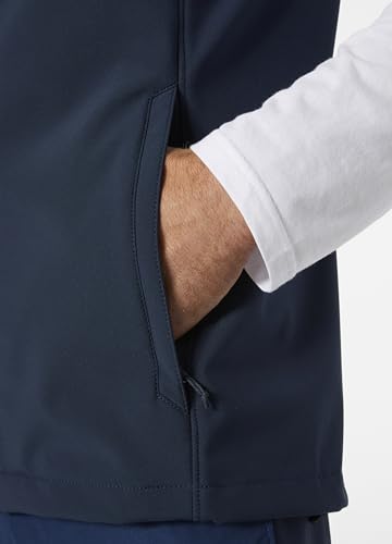 Image of Helly Hansen Paramount Softshell Vest - Men's Fleece Lined, Breathable, Water & Wind Resistant, Lightweight Hiking Outerwear