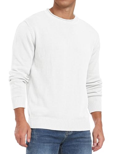 Sailwind Men's Cotton Crewneck Pullover Sweater Lightweight Casual Knitted Sweaters4