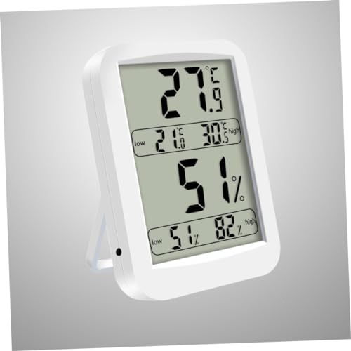Gogogmee Hygrometer White Thermometer Indoor