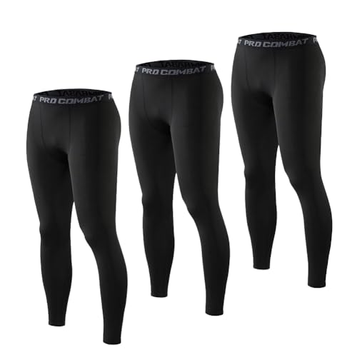 Ademe スポーツタイツ メンズ スパッツ 9分/7分/5分丈 [3枚セット・コスパ最強] コンプレッションタイツ スポーツタイツ コンプレッションウェア 吸汗速乾 消臭 伸縮性 ランニングウェア 着心地 通気性 トレーニングウェア 着圧レギンス