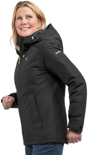 Schöffel Damen Ins Jacket Style Wildkar WMS, wetterfeste, wärmende Outdoorjacke mit 2-Wege-Stretch, atmungsaktiver… – Ansicht 3