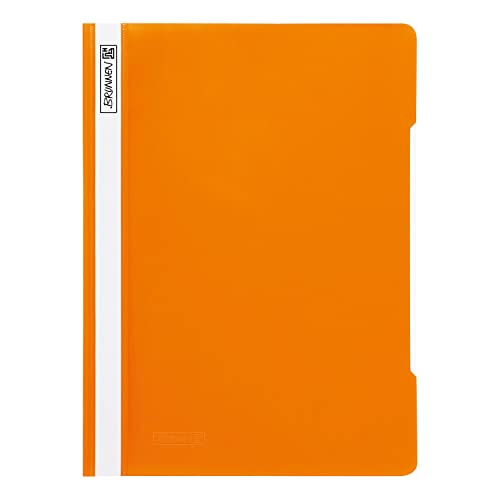 PARTY DISCOUNT NEU BRUNNEN Schnellhefter DIN A4 aus PVC orange