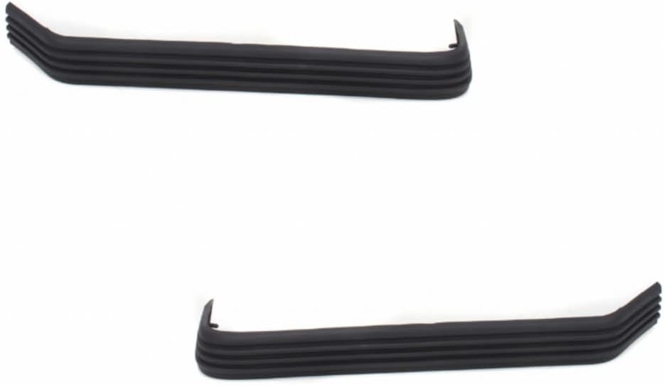 For Chevy C1500 1990-1998 Bumper Molding Driver and Passenger Side | Pair | Rear | Primed | Replacement For GM1158327, GM1159327 | 15574115, 15574116