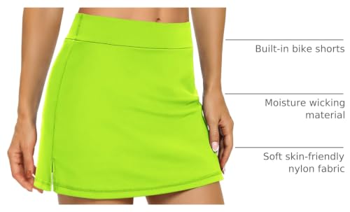Image of LouKeith Tennis Skirts for Women Golf Athletic Activewear Skorts Mini Summer Workout Running Shorts with Pockets