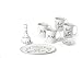 kate spade new york Bridal Party Mrs. 2Pc Mug Set, 1.55 LB, White