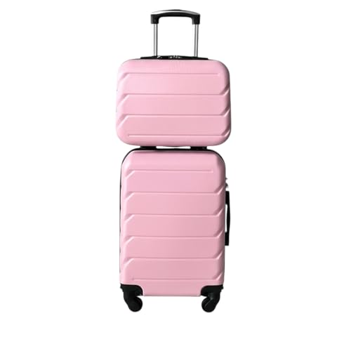 MODELISA - Maleta De Viaje ABS Rígida con 4 Ruedas Giratorias Equipaje 18'' 50X32X20cm, 40L, 2.5kg (Rosa, X Pequeño + Neceser) MODELISA - Maleta De Viaje ABS Rígida con 4 Ruedas Giratorias Equipaje 18'' 50X32X20cm, 40L, 2.5kg (Rosa, X Pequeño + Neceser)