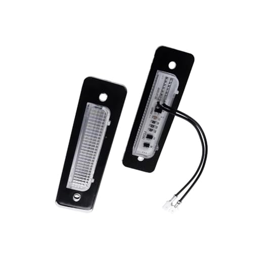 Luz de matrícula para automóvil BMW E24 E23 sustitución placa opaca