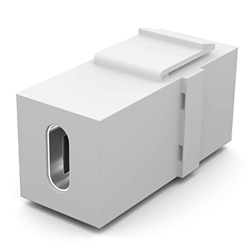 HB-DIGITAL Keystone Module with USB-C Female | Multimedia Keystone for ...