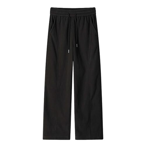 Jogging homme hiver chaud à taille élastique large et ample