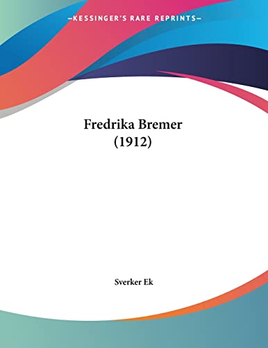 Fredrika Bremer (1912)