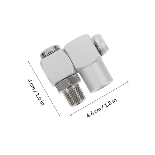 Conector giratorio antinudos para mangueras que elimina fugas de agua y aire de inmediato 3