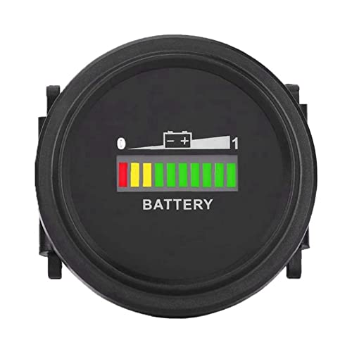 Display of 10 segment PORTATO bar graph.Clear Lcd. of battery gauge displays battery level icon and battery capacity percentage .PORTATO Flash for low charge and high charge warning.