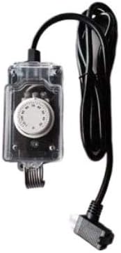 K Kontrol, Economy Portable Greenhouse Thermostat, Fahrenheit and Centigrade Pre-Wired Temperature Controller Gray