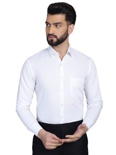 Image of Indian Needle Men's Solid Regular Fit Shirt
