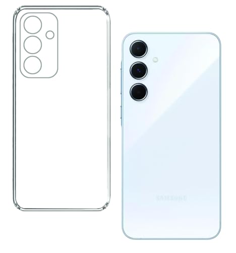 Solimo Basic Case for Samsung Galaxy A55 5G (Silicone_Clear) (B0D2P9M944) Amazon Price History, Amazon Price Tracker
