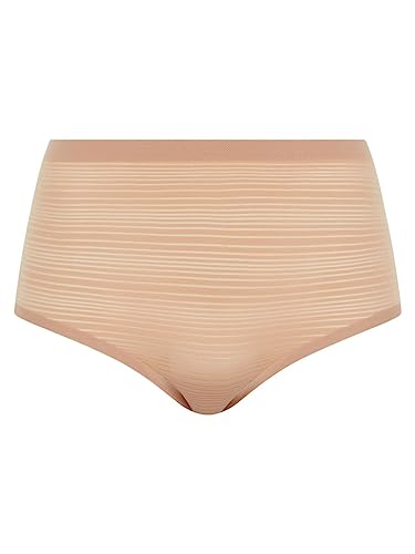 Chantelle Soft Stretch Stripes High-Waist Brief Sirrocco One Size #TOP2