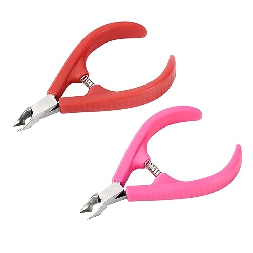 VICASKY Professional Nail Cuticle Nipper Manicure Clamp Set Nail Art Tool for Salons Home Use
