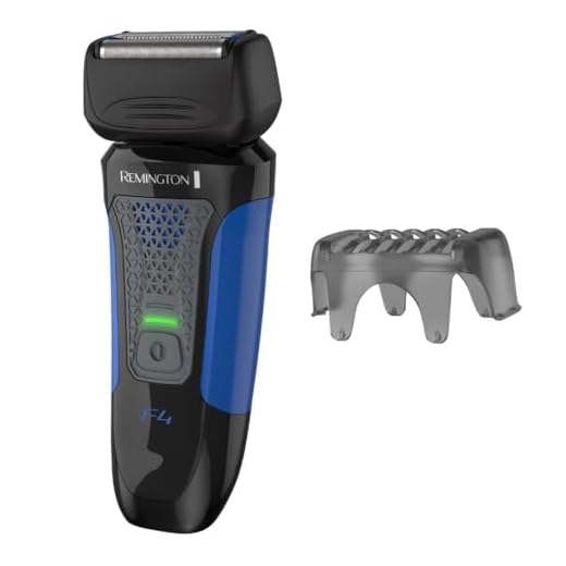 Remington Aparador de barbear Comfort Series para homens, barbeador elétrico, aparador pop-up, azul, PF7400