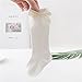 5 paia di calzini per neonate Toddlers Girl Big Bow Alti al ginocchio Calzini lunghi morbidi per bambini Bowknot Cotton 0-3 anni Calzini appena nati-Side-White-1-0-1 Years (S)