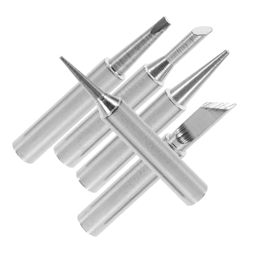 NAMOARLY Complete Soldering Kit 5pcs Solder Tip Assortment Replacement Tips for Soldering Iron for Electronics Repair