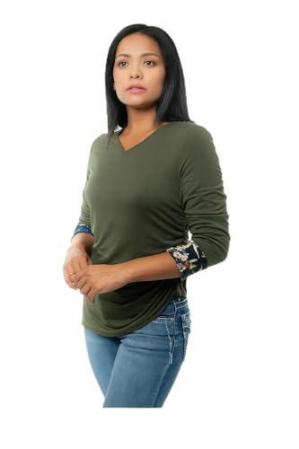 Triple Flair 4-in-1 Convertible Top – Reversible Long Sleeve Shirt