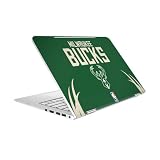 Head Case Designs Licenza Ufficiale NBA Design Nero Milwaukee Bucks Logo Vinile Sticker Pelle Adesivo Compatibile con HP Spectre PRO X360 G2