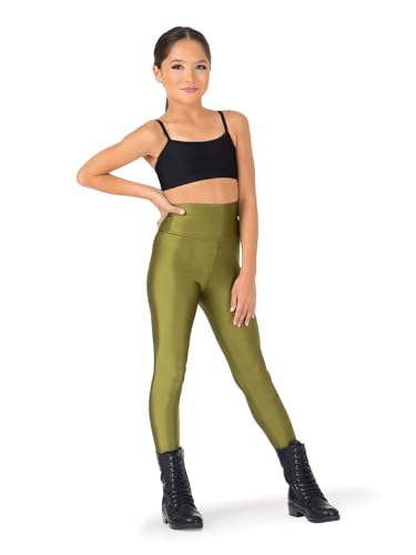 Natalie Dancewear Girls High Waist Leggings4