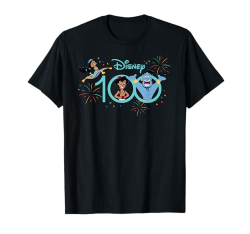 T-shirt Aladdin Jasmine Genie D100 collector pour fan nostalgique Disney