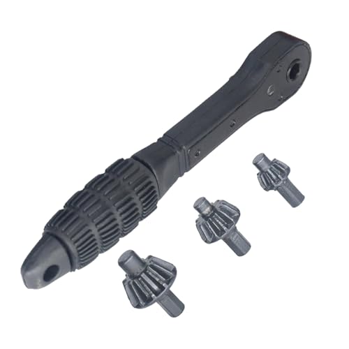 Oldmoom Chiave a cricchetto per mandrino per trapano a colonna, 16 mm, acciaio, compatibile con trapano elettrico