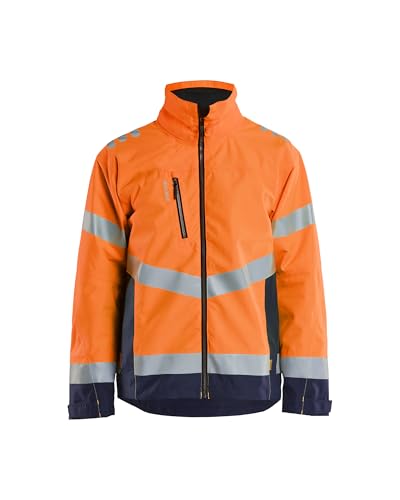 Vêtement haute visibilité Blaklader veste hardshell de chantier orange 4XL