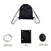 PONY DANCE Blackout Blind Portable - Baby Travel Easy Install Thermal Insulated Adjustable Free Size Light Block Shade for Car Sunshade/Travel, 51Wx78L inches, 1 Panel, Black