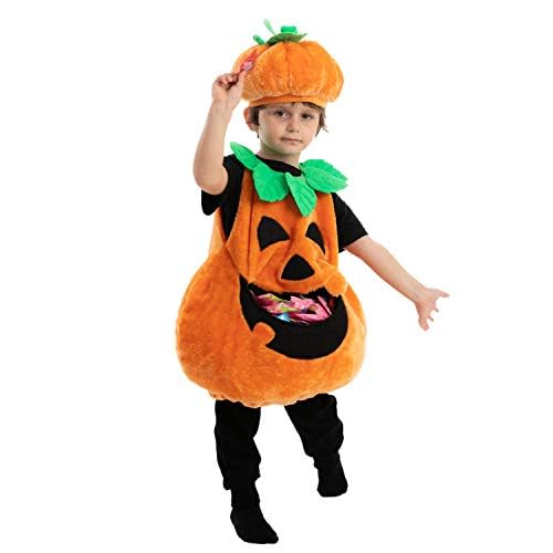 Spooktacular Creations 20246 Halloween Kids Pumpkin Feed Me Costume thumb #4