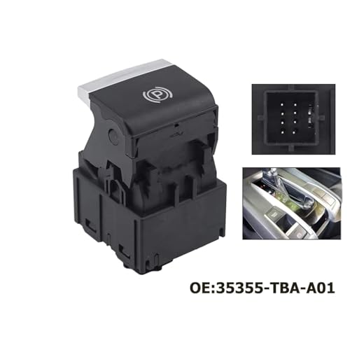 Botón de freno mano electrónico Civic 2016 acabado original 35355TBAA01 6