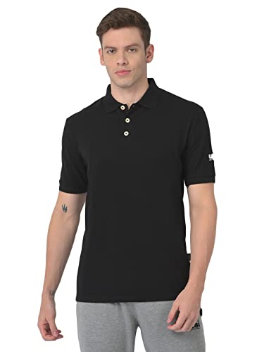 Polo piqué PC noir classique et élégant pour homme