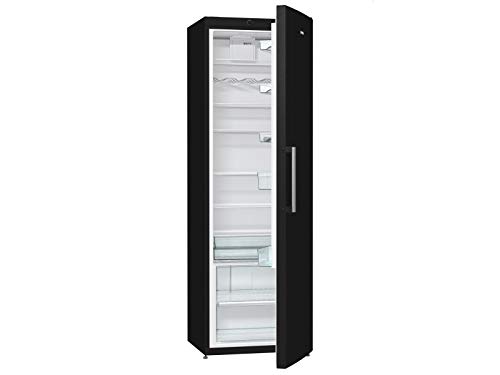 R 6192 FBK Standkühlschrank Schwarz Kühler Kühlschrank A++ 185cm hoch