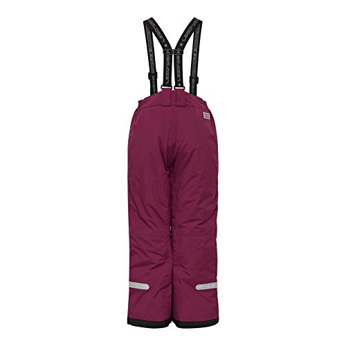 Lego Wear Mädchen Lego duplo Tec Play LWPLATON 708-Skihose/Schneehose Schneehose, Violett (Bordeaux 383), (Herstellergröße:122)