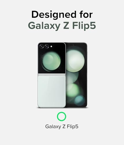 Image of Ringke Slim Compatible with Samsung Galaxy Z Flip 5 Case Back Cover Thin Translucent Hard PC with Non-Slip Grip Protective Phone Case for Samsung Z Flip 5 5G (2023) - Matte Clear