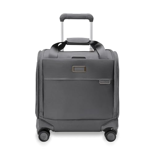 Briggs & Riley Cabin Spinner - Carry On Luggage for Travel, Suitcases with Wheels, Softside Rolling...