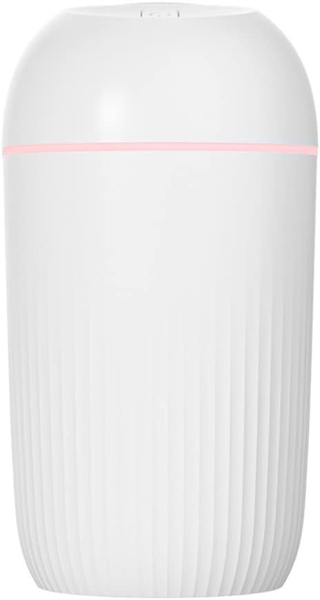 400ML Large Capacity Silent Air Humidifier Colorful Night Light Plug Aroma Diffuser Intermittent Mode Spray(Onecolor)