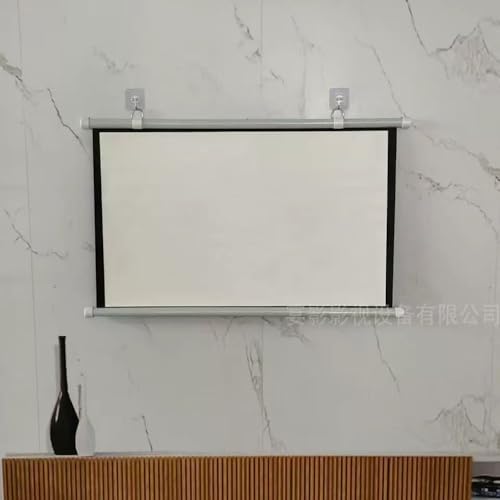 Pantalla proyector manual 60in 16:9 LARAKVEAKV miniatura 7