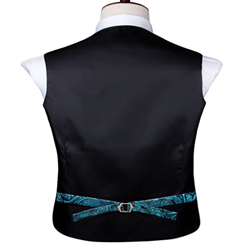 Set de corbata skinny y chaleco para hombre miniatura 5