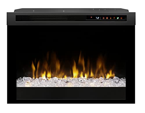 26 inch Multi-Fire XHD Electric Firebox with Acrylic Ember - Black - Dimplex XHD26G