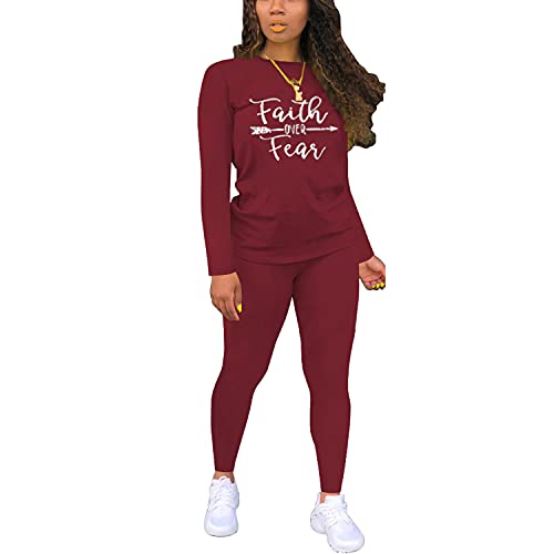 Image of Nimsruc Two Piece Outfits For Women Casual