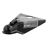 CURT 25200 Black A-Frame Trailer Coupler Accepts 2-5/16-Inch Hitch Ball, 10,000 lbs