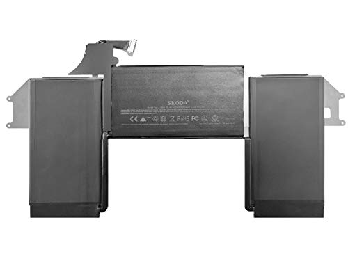 SLODA Vervangende batterij compatibel met Macbook Air 13 '' EMC 3302 EMC 3184 A1965 A1932 (A2179 2018-2020) Vervangende laptopbatterij [Li-Polymer 11.40V 55WH 4800mAh]