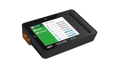 ISDT BattGo BG-8S LCD Display Digital Battery Meter for LiPo/Life/Li-ion/NiMH/Nicd