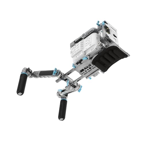 Image of KONDOR BLUE | Ultimate Rig MKII with Pro Gold Mount for Sony FX6 | Designed for Professional workflows and Adaptability to Expand Your Setup | Space Gray
